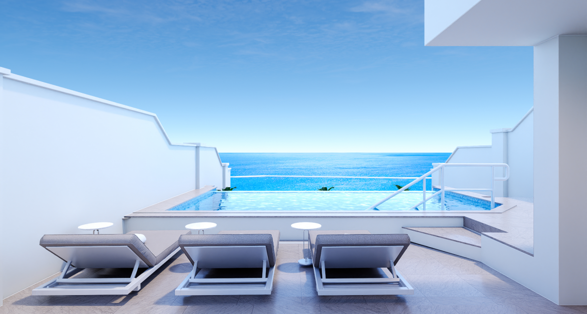 #1003 Sky Villa Three Aqua Bay on a Flawless Stretch of Seven Mile Beach, Approved Planning - Image 2