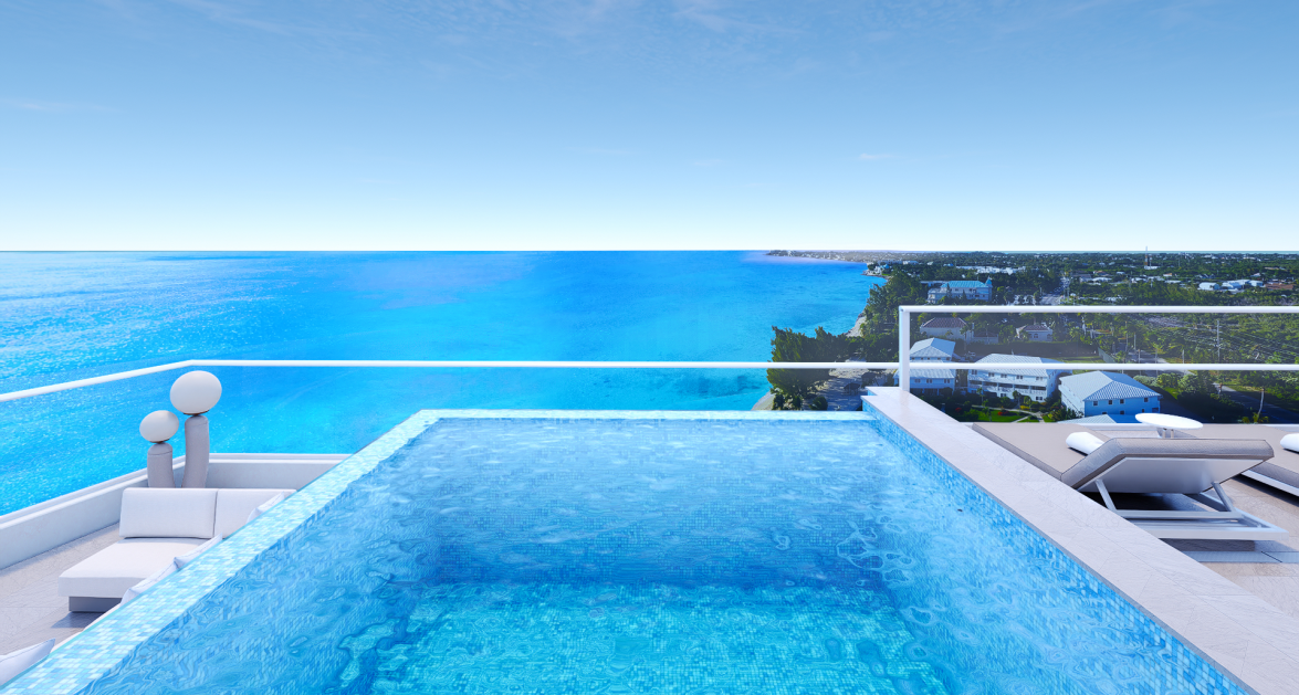 #1004 Sky Villa 4 Corner Unit Aqua Bay on a Flawless Stretch of Seven Mile Beach, Approved Planning - Image 23