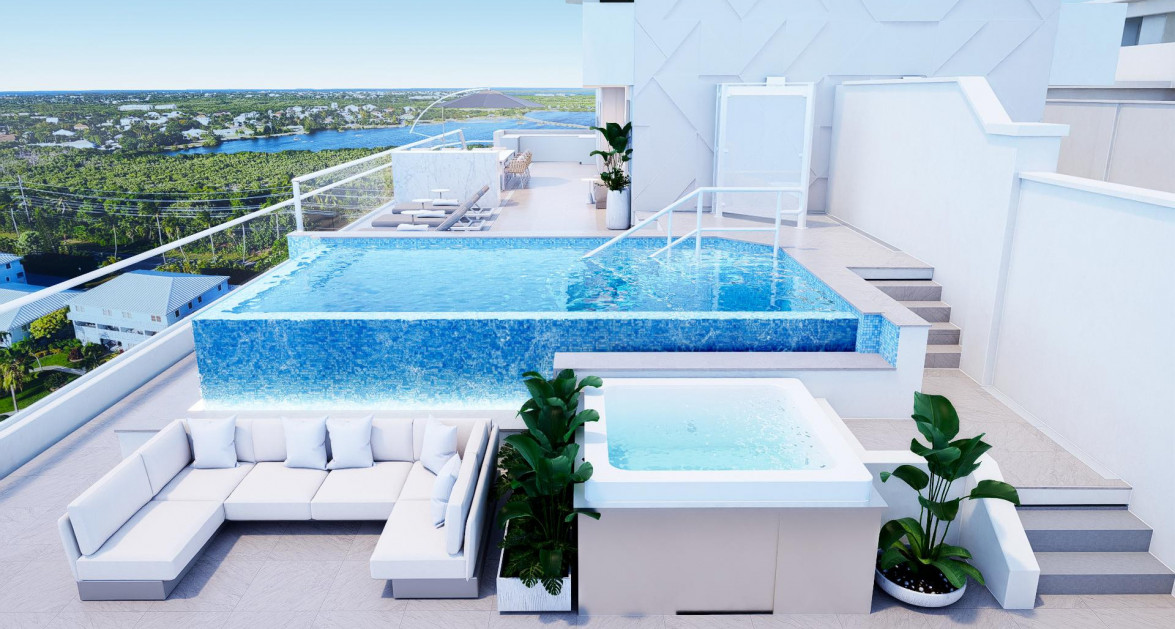 #1004 Sky Villa 4 Corner Unit Aqua Bay on a Flawless Stretch of Seven Mile Beach, Approved Planning - Image 7