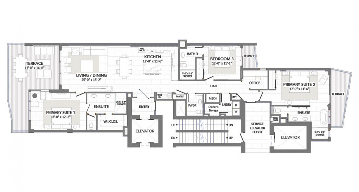 #1004 Sky Villa Corner Unit, Aqua Bay Seven Mile Beach with APPROVED PLANNING - Image 6