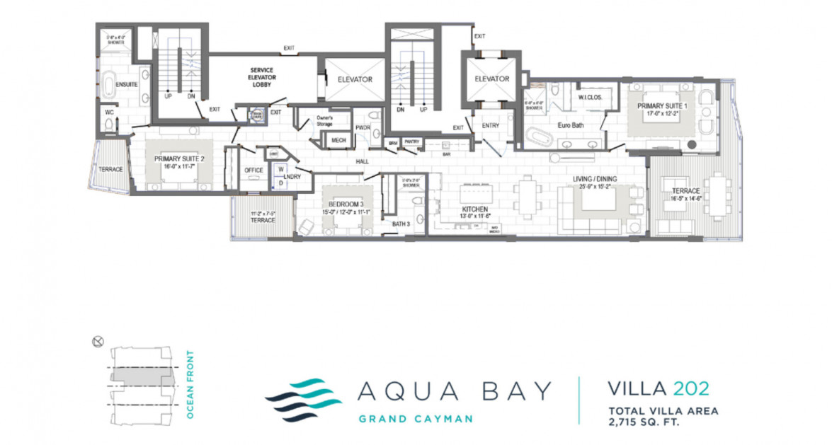 #202 Aqua Bay Unit, Seven Mile Beach with APPROVED PLANNING - Image 7