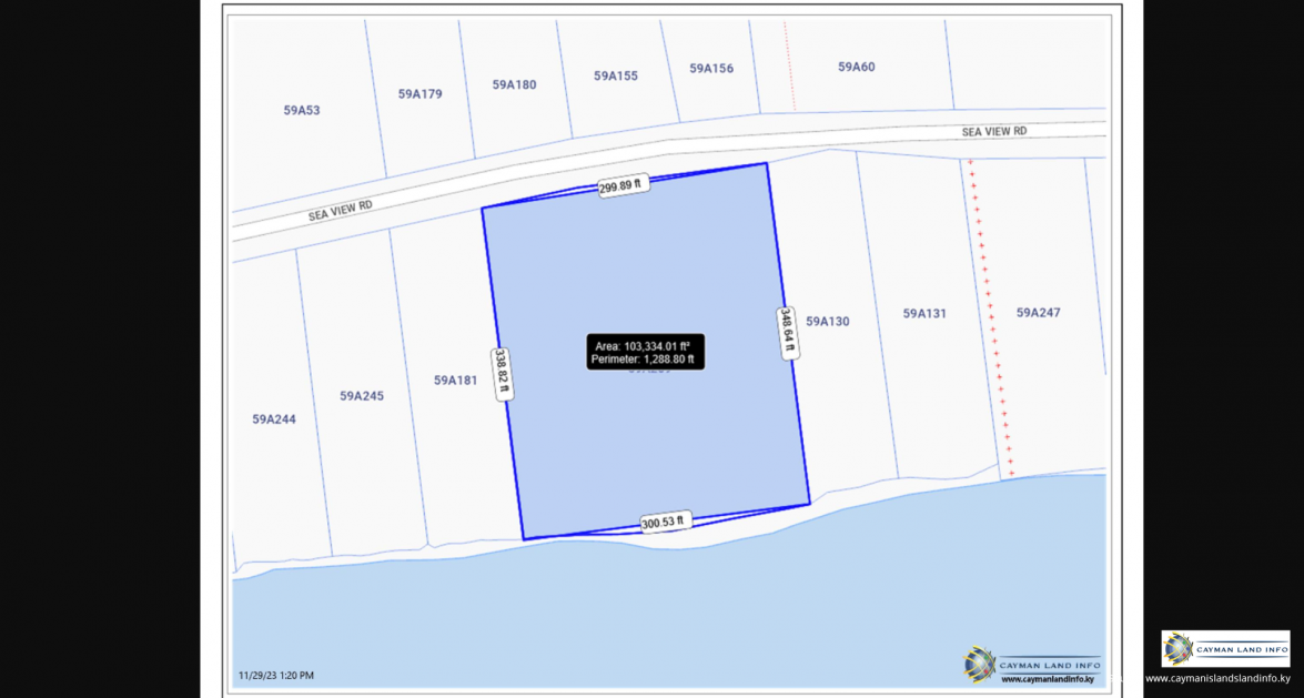 300' of Beach, Frank Sound Perfect for Estate, Resort or Development Site - Image 8