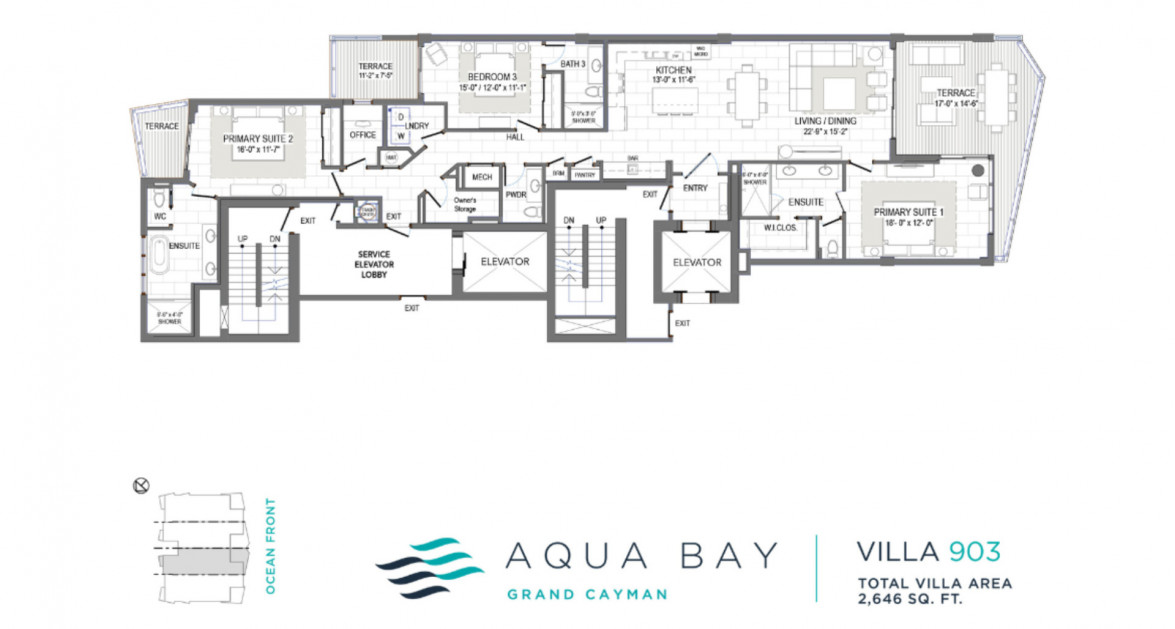 #903 Aqua Bay Unit, Seven Mile Beach with APPROVED PLANNING - Image 7