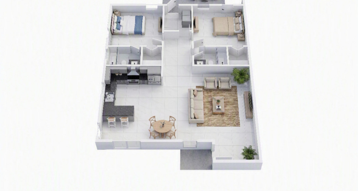BEACH BAY - 2 BED HALF DUPLEX - Image 1