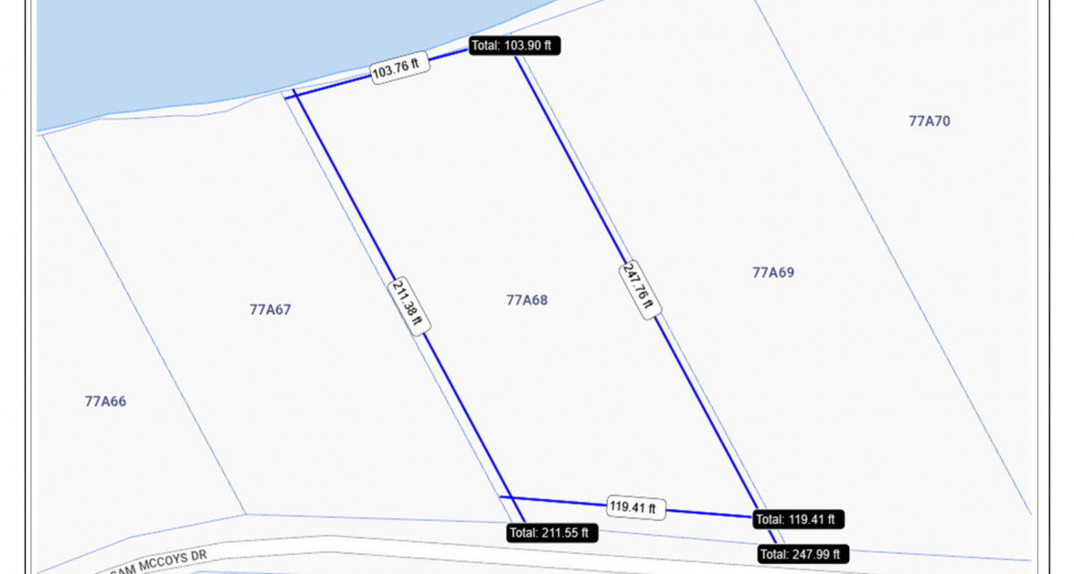 Bloody Bay Beach Front Half Acre - Image 1