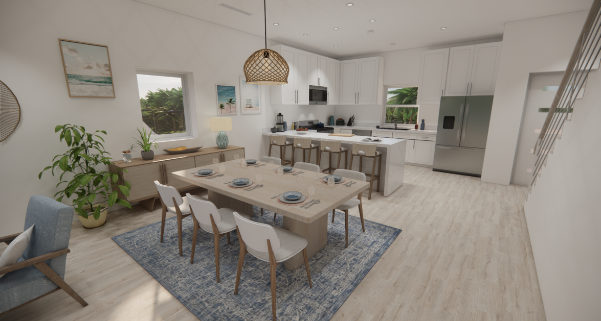 Conch Point Landing Unit 11 | Three-Level Townhome with Rooftop Terrace - Image 6
