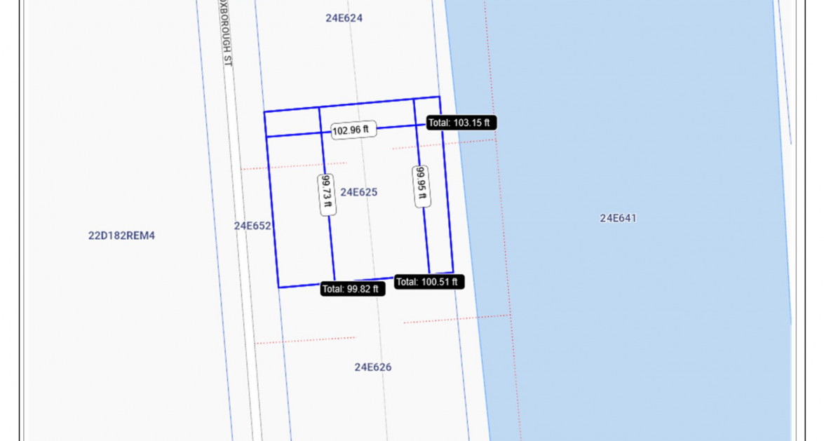 Large Turning Basin Canal Lot - Image 1
