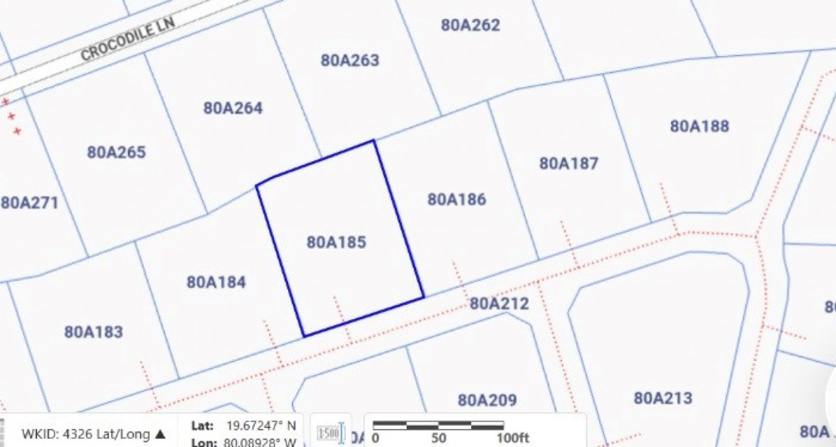 LITTLE CAYMAN WEST TURTLE ESTATES INLAND PARCEL 0.2766