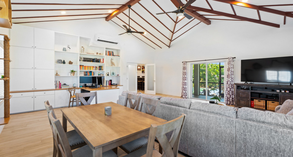 Spacious West Bay Family Home with Modern Extension, Mature Garden & Pickleball Court - Image 1