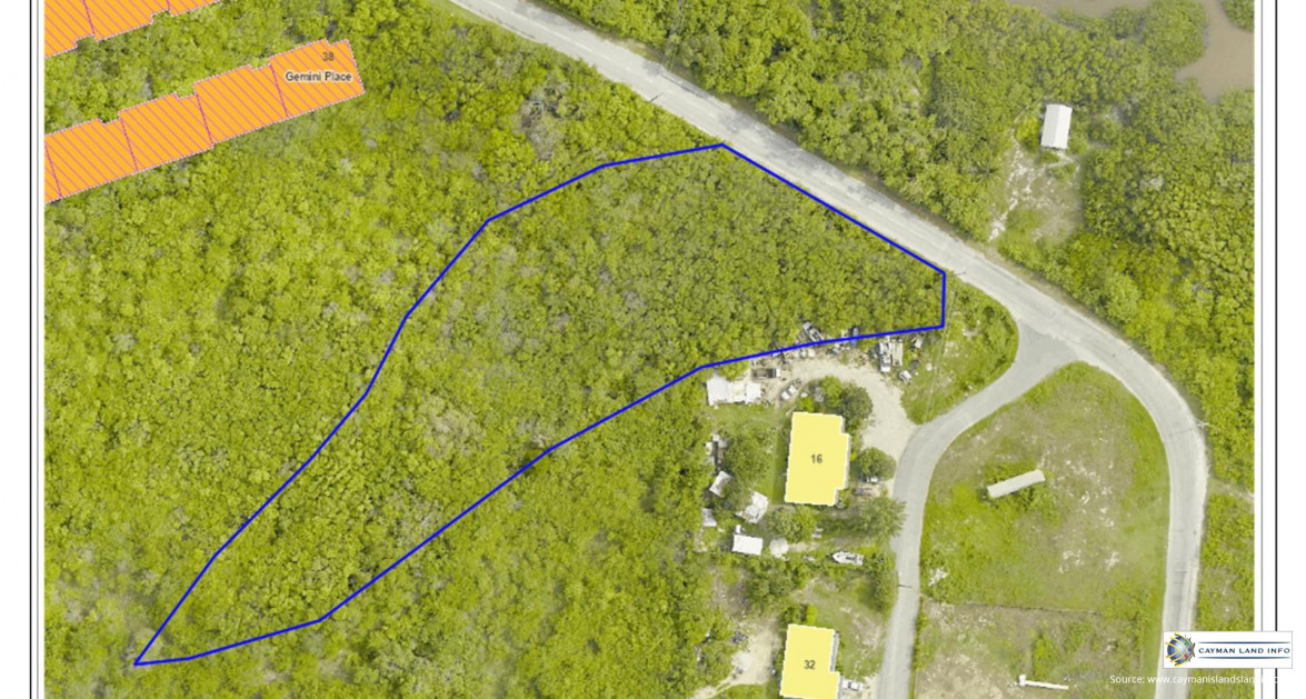 West Bay development parcel with approved plans