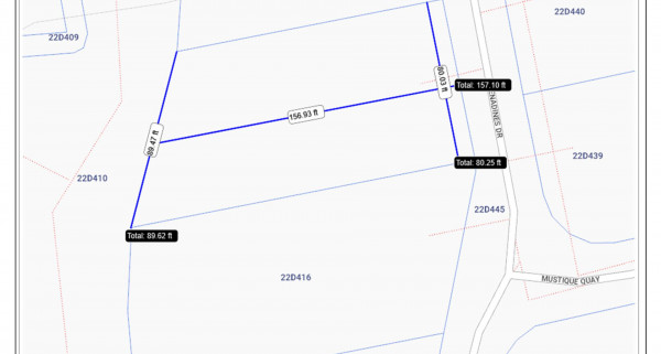 Mustique Cove Canal Lot
