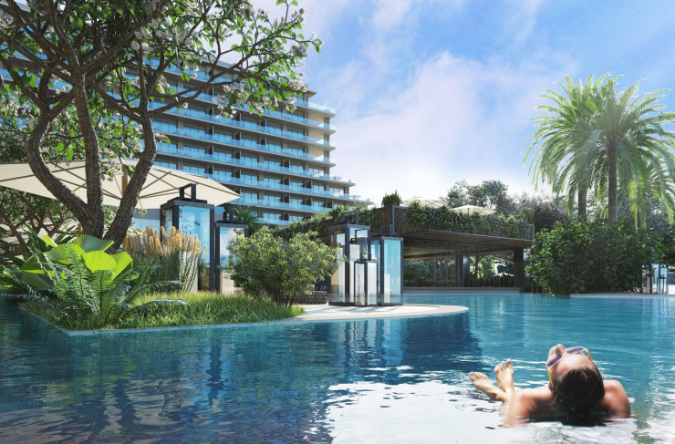 Construction well underway at Grand Hyatt Grand Cayman